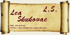 Lea Skukovac vizit kartica